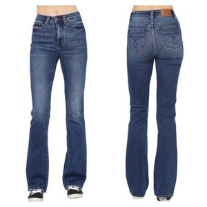 Judy Blue Tummy Control Bootcut Jeans Women's Plus Tall Long 16 16W Denim Casual